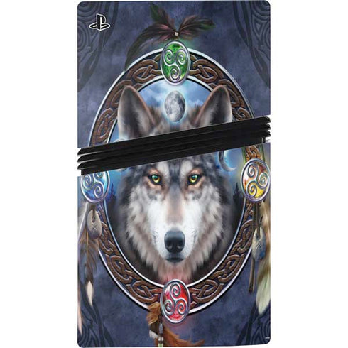 Wolf Symbols by Brigid Ashwood PS5 Pro Console Skin