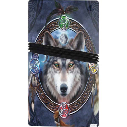 Wolf Symbols by Brigid Ashwood PS5 Pro Console Skin