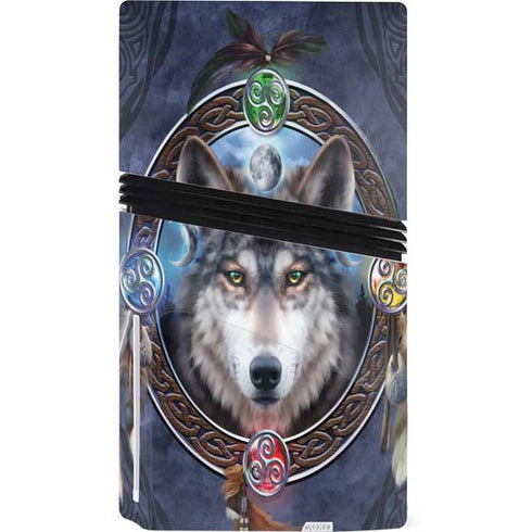 Wolf Symbols by Brigid Ashwood PS5 Pro Disk Bundle Skin