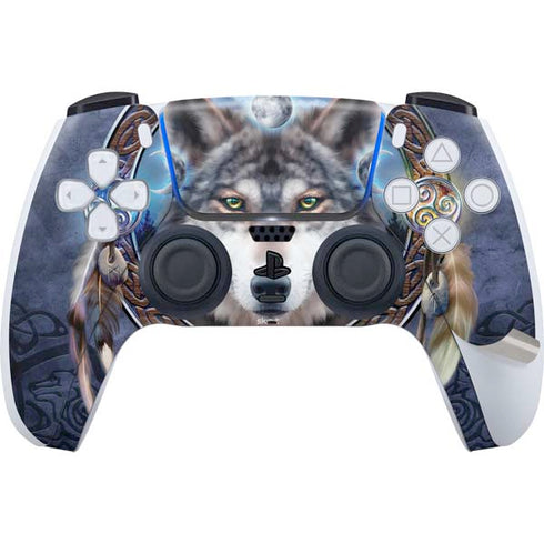 Wolf Symbols by Brigid Ashwood PS5 Pro Disk Bundle Skin