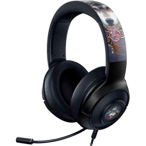 Wolf Symbols by Brigid Ashwood Razer Kraken X Skin