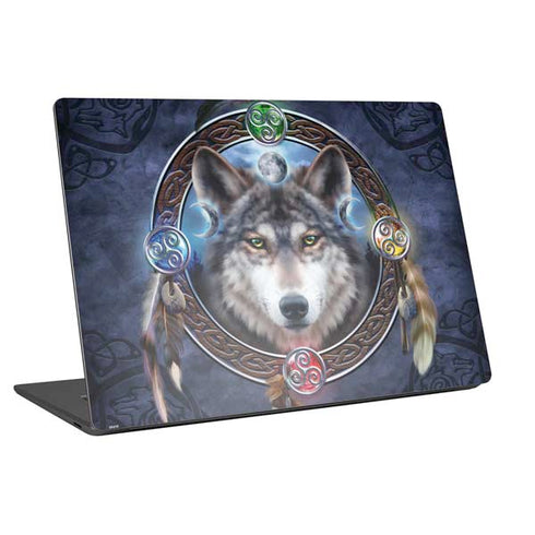 Wolf Symbols by Brigid Ashwood Laptop Skins