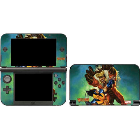 Marvel X-Men Wolverine Vs Sabretooth 3DS XL 2015 Skin