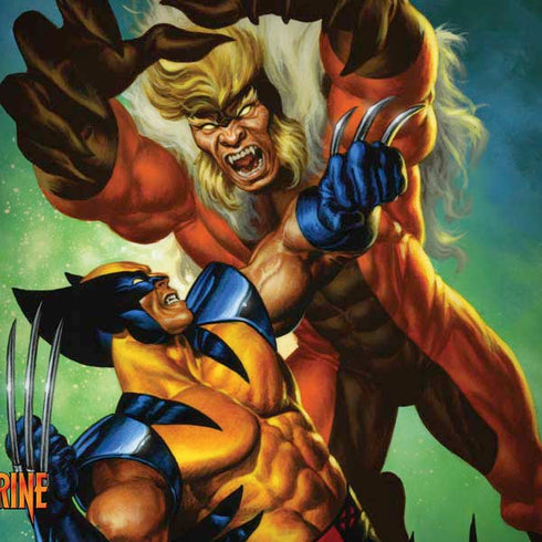 Marvel X-Men Wolverine Vs Sabretooth Dell Alienware Skin