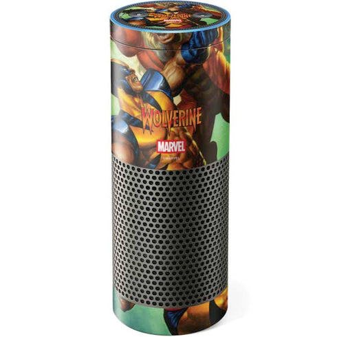 Marvel X-Men Wolverine Vs Sabretooth Amazon Echo Skin