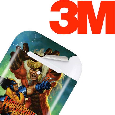 Marvel X-Men Wolverine Vs Sabretooth Apple AirPods 2 Skin