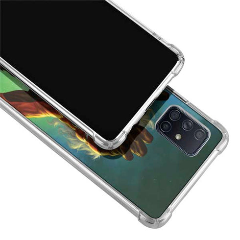 Marvel X-Men Wolverine Vs Sabretooth Galaxy A71 5G Clear Case