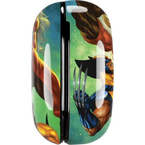 Marvel X-Men Wolverine Vs Sabretooth Galaxy Buds Live Skin