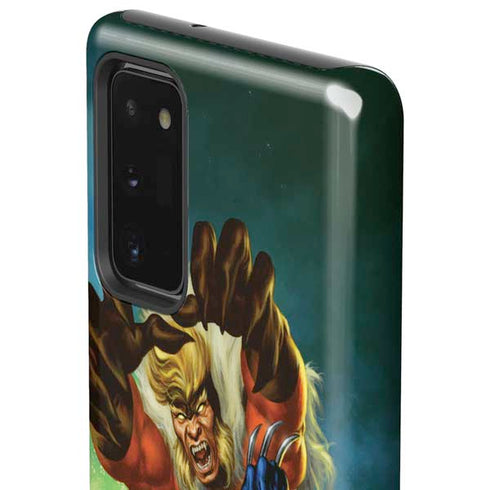Marvel X-Men Wolverine Vs Sabretooth Galaxy Note20 5G Pro Case