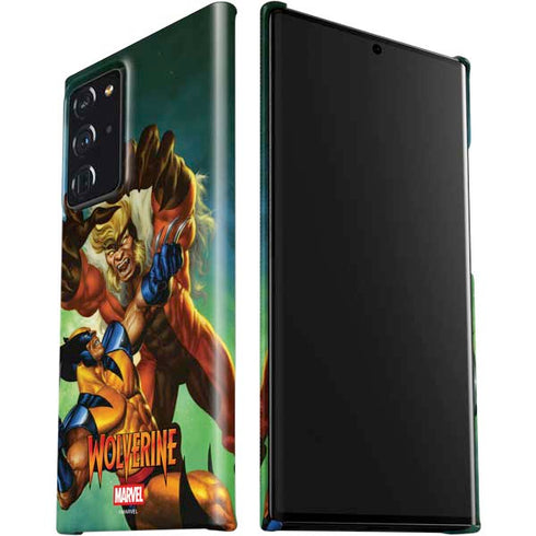Marvel X-Men Wolverine Vs Sabretooth Galaxy Note20 Ultra 5G Lite Case