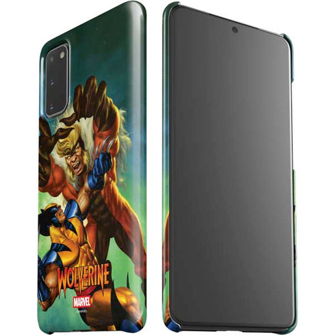 Marvel X-Men Wolverine Vs Sabretooth Galaxy S20 Lite Case