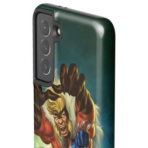 Marvel X-Men Wolverine Vs Sabretooth Galaxy S21 5G Pro Case