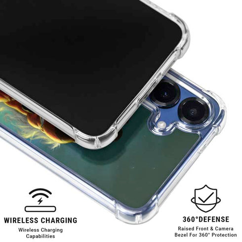 Marvel X-Men Wolverine Vs Sabretooth Galaxy S25 Clear Case