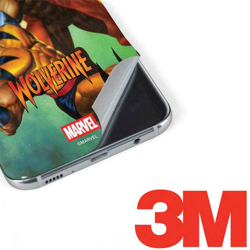 Marvel X-Men Wolverine Vs Sabretooth Galaxy S8 Plus Skin