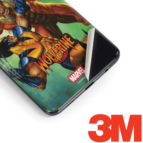 Marvel X-Men Wolverine Vs Sabretooth Galaxy S9 Plus Skin