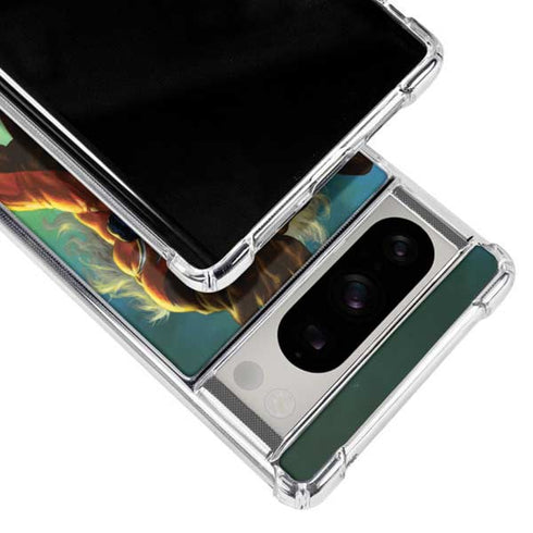 Marvel X-Men Wolverine Vs Sabretooth Google Pixel 8 Pro Clear Case