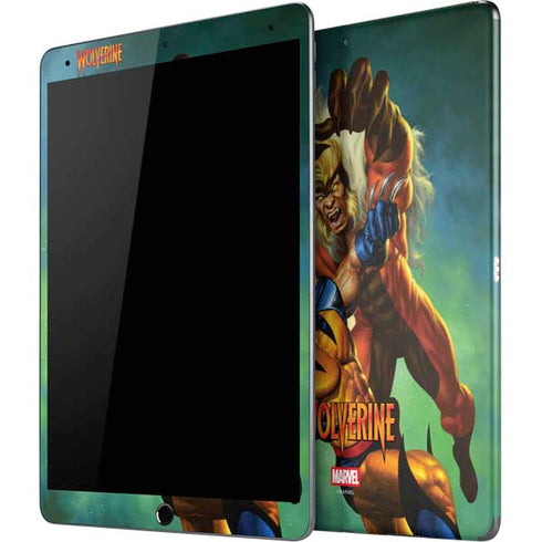 Marvel X-Men Wolverine Vs Sabretooth iPad Skins