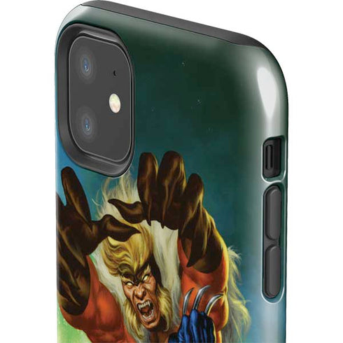 Marvel X-Men Wolverine Vs Sabretooth iPhone 11 Impact Case