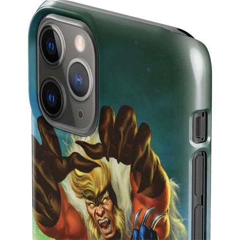 Marvel X-Men Wolverine Vs Sabretooth iPhone 11 Pro Lite Case