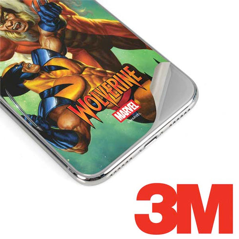 Marvel X-Men Wolverine Vs Sabretooth iPhone 11 Pro Skin