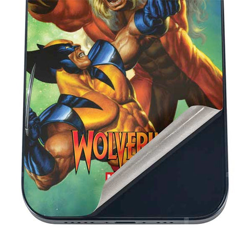 Marvel X-Men Wolverine Vs Sabretooth iPhone 12 Mini Skin