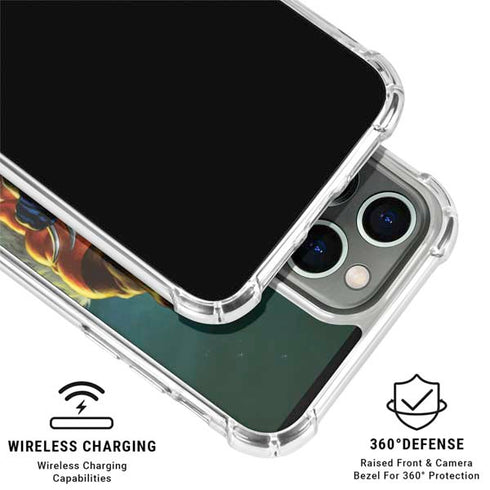 Marvel X-Men Wolverine Vs Sabretooth iPhone 15 Pro Clear Case