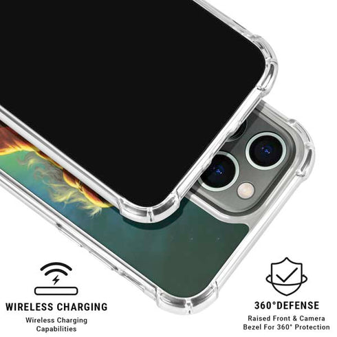 Marvel X-Men Wolverine Vs Sabretooth iPhone 16 Pro Max Clear Case