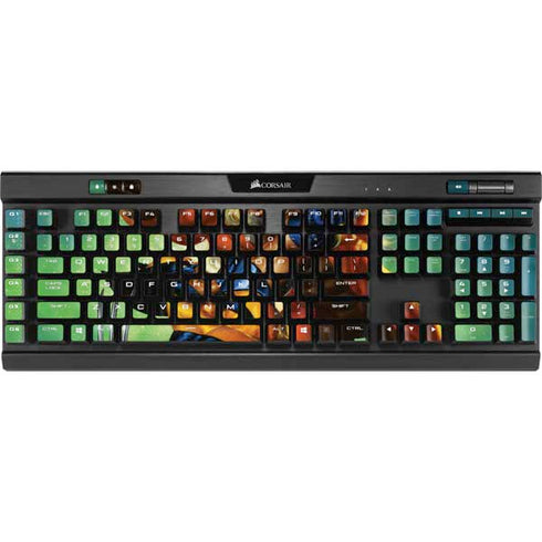 Marvel X-Men Wolverine Vs Sabretooth K95 RGB PLATINUM Mechanical Gaming Keyboard Skin
