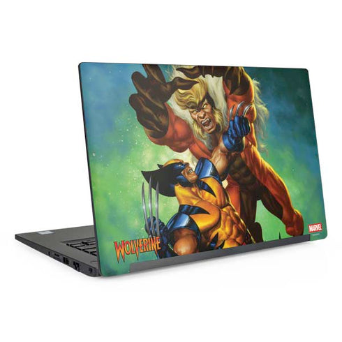 Marvel X-Men Wolverine Vs Sabretooth Dell Latitude Skin