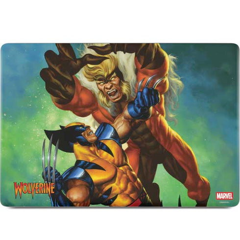 Marvel X-Men Wolverine Vs Sabretooth Apple MacBook Pro 15-inch Skin
