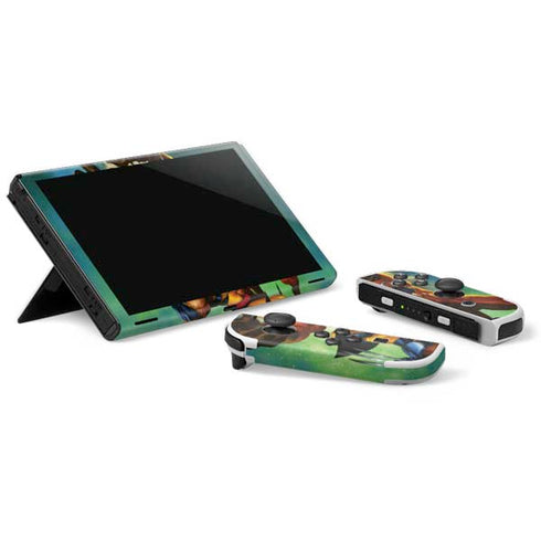 Marvel X-Men Wolverine Vs Sabretooth Nintendo Switch OLED (2021) Skin