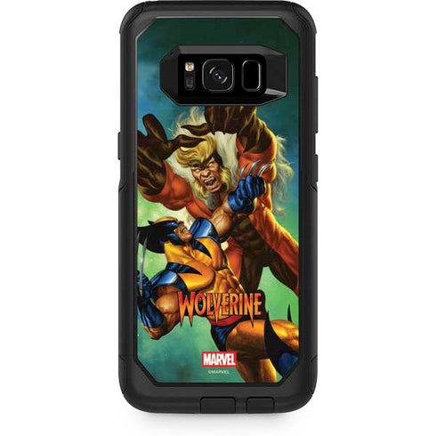 Marvel X-Men Wolverine Vs Sabretooth Otterbox Commuter Galaxy Skin