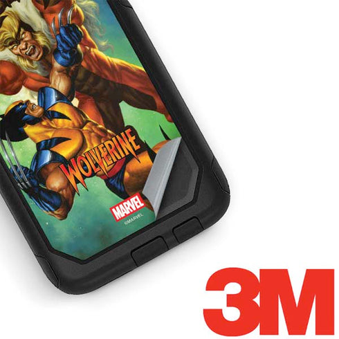 Marvel X-Men Wolverine Vs Sabretooth Otterbox Commuter Galaxy Skin
