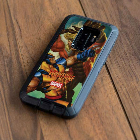 Marvel X-Men Wolverine Vs Sabretooth Otterbox Defender Galaxy Skin