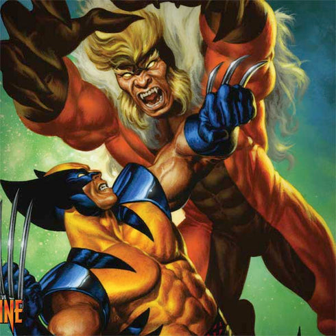 Marvel X-Men Wolverine Vs Sabretooth PlayStation 4 Gold Wireless Headset Skin