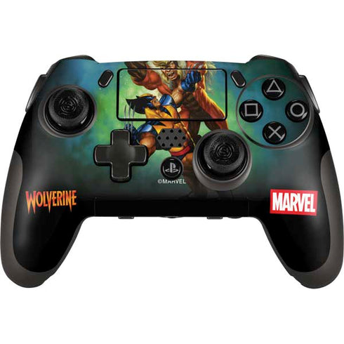 Marvel X-Men Wolverine Vs Sabretooth PlayStation Scuf Vantage 2 Controller Skin
