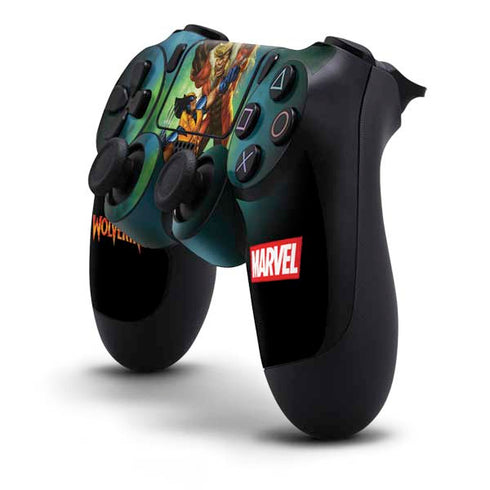 Marvel X-Men Wolverine Vs Sabretooth PS4 Controller Skin