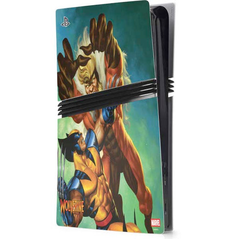 Marvel X-Men Wolverine Vs Sabretooth PlayStation PS5 Skins