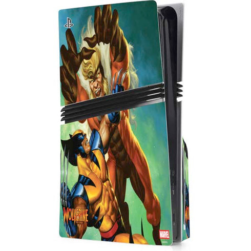 Marvel X-Men Wolverine Vs Sabretooth PlayStation PS5 Skins