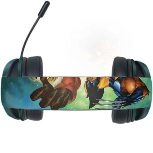Marvel X-Men Wolverine Vs Sabretooth Razer Kraken X Skin