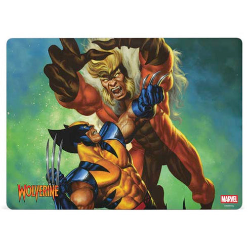 Marvel X-Men Wolverine Vs Sabretooth Surface Laptop 2 Skin