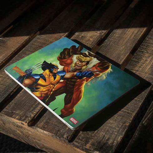 Marvel X-Men Wolverine Vs Sabretooth Surface Laptop 3 13.5in Skin