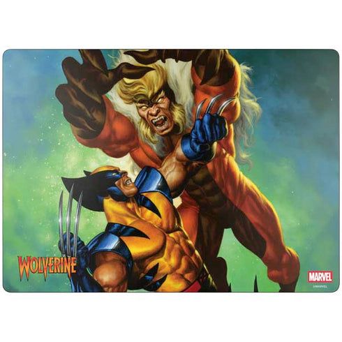 Marvel X-Men Wolverine Vs Sabretooth Surface Laptop 7 13.8in Skin