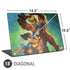 Marvel X-Men Wolverine Vs Sabretooth Universal Laptop 18in (14.6 x 10.6in) Skin