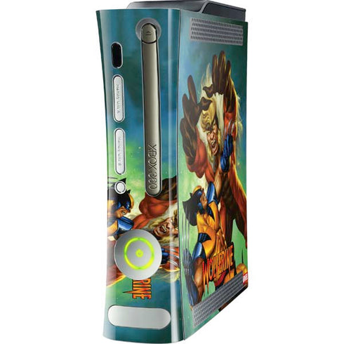 Marvel X-Men Wolverine Vs Sabretooth Xbox 360 (Includes HDD) Skin