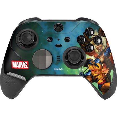 Marvel X-Men Wolverine Vs Sabretooth Xbox Elite Wireless Controller Series 2 Skin