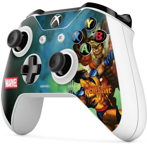 Marvel X-Men Wolverine Vs Sabretooth Xbox One S All-Digital Edition Bundle Skin
