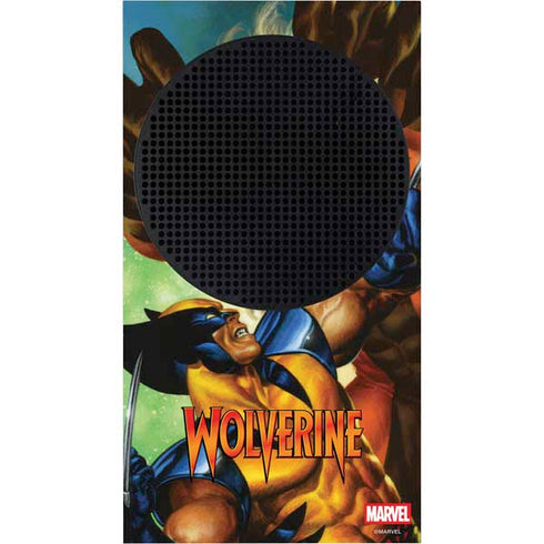 Marvel X-Men Wolverine Vs Sabretooth Xbox Series S Console Skin