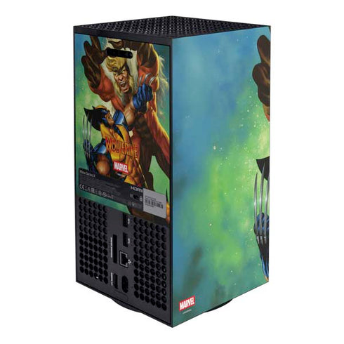 Marvel X-Men Wolverine Vs Sabretooth Xbox Series X Bundle Skin