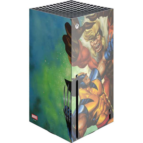 Marvel X-Men Wolverine Vs Sabretooth Xbox Series X Skins